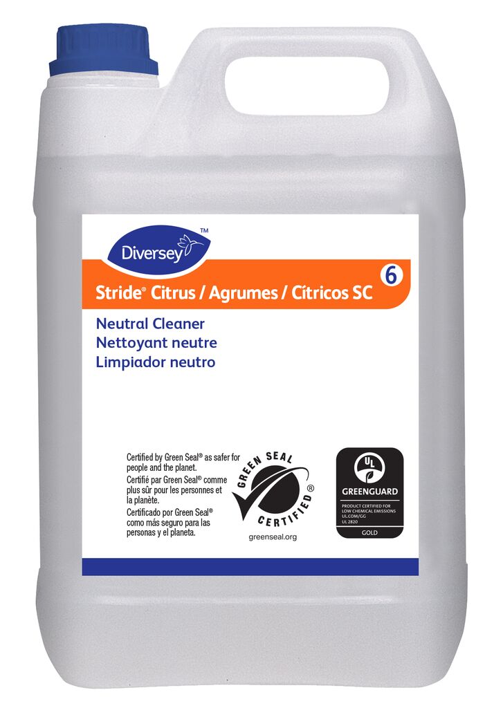 93063390 PRODUCTIMAGE STRIDE CITRUS SC NEUTRAL CLEANER 5L.png